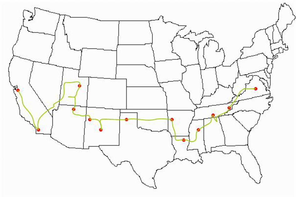 Relocation: Charlottesville to San Francisco, Mar 1999