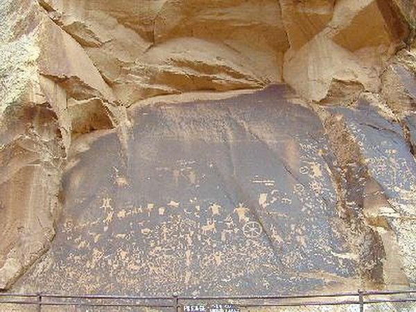 Newspaper Rock State Historical Monument