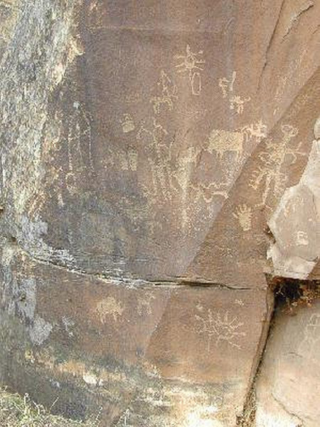 Newspaper Rock State Historical Monument