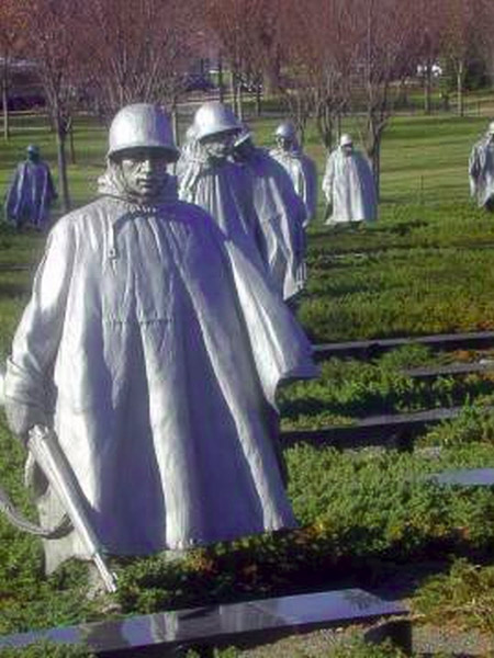 Korean War memorial