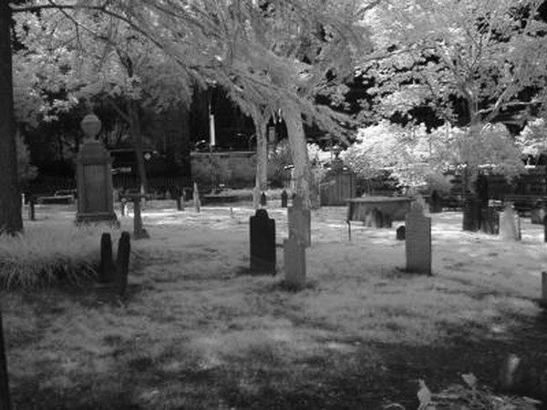 New York City, St Paul's church cemetery