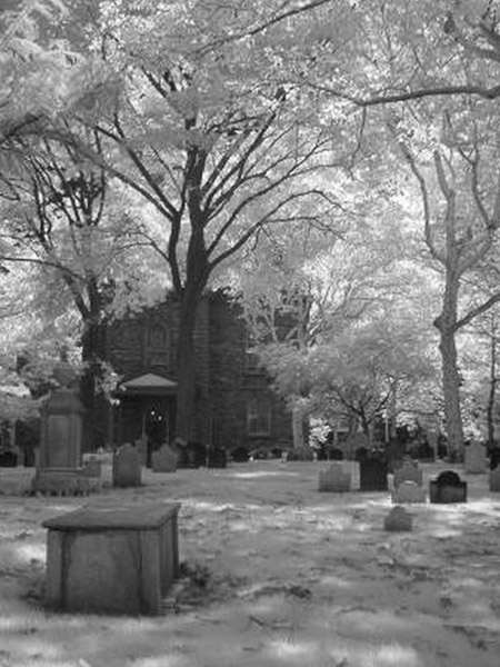 New York City, St Paul's church cemetery