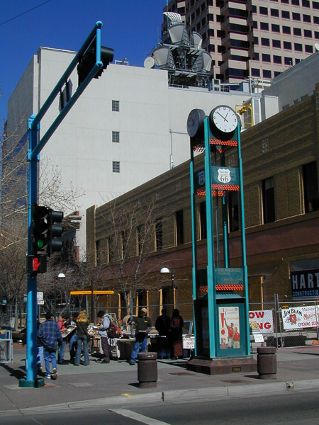 Downtown section of Route 66