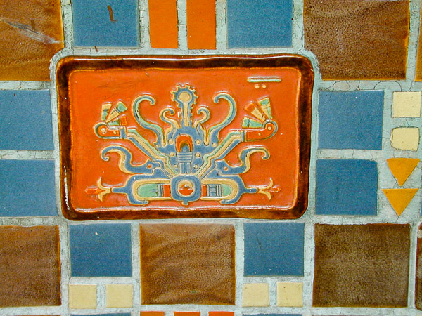 Downtown section of Route 66. Kimo Theater details