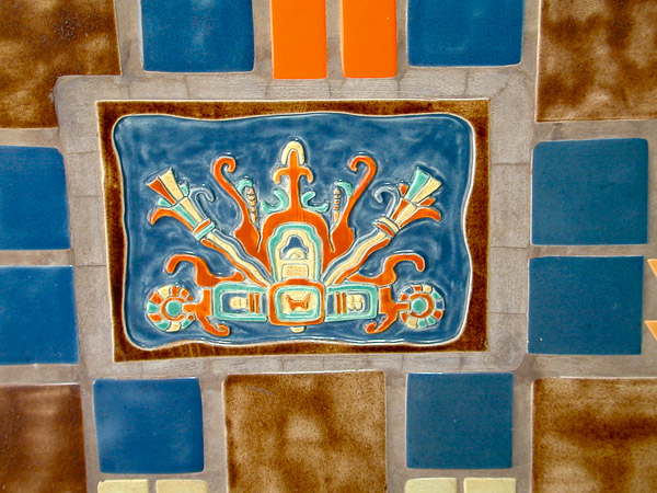 Downtown section of Route 66. Kimo Theater details