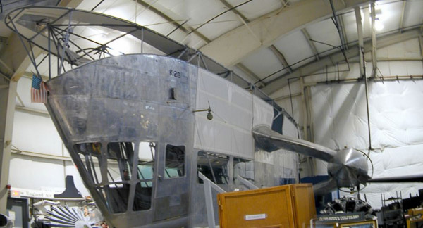 New England Air Museum, Goodyear ZNPK-28 Blimp control car