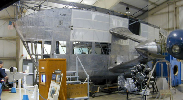 New England Air Museum, Goodyear ZNPK-28 Blimp control car