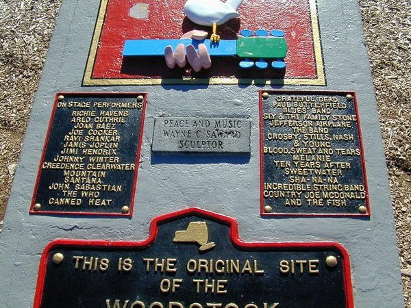 Woodstock location and monument