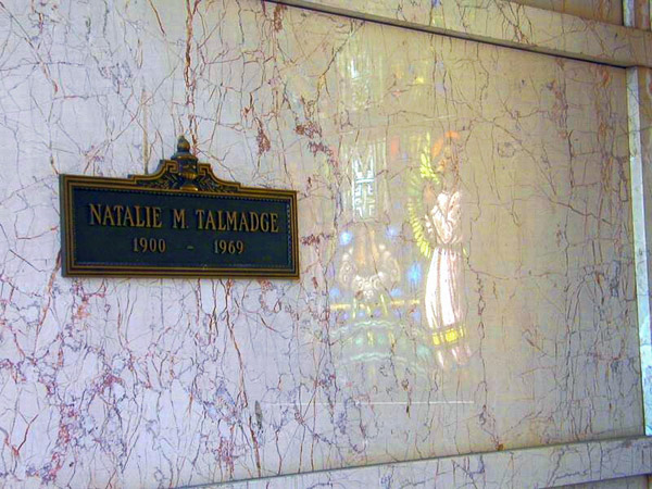 Hollywood Forever Cemetery, Natalie Talmadge