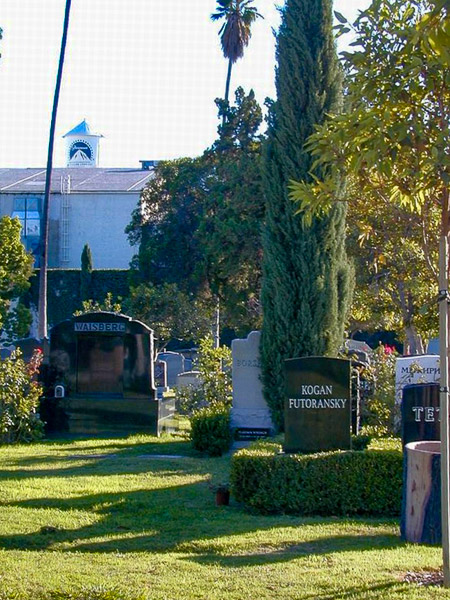 Hollywood Forever Cemetery, Paramount Studios water tower
