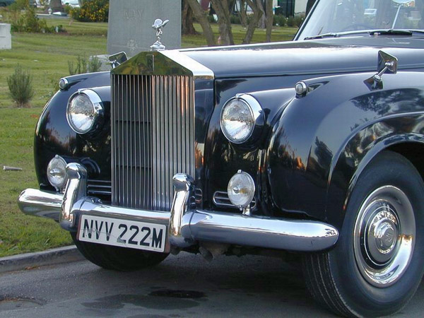 Hollywood Forever Cemetery, Rolls Royce hearse