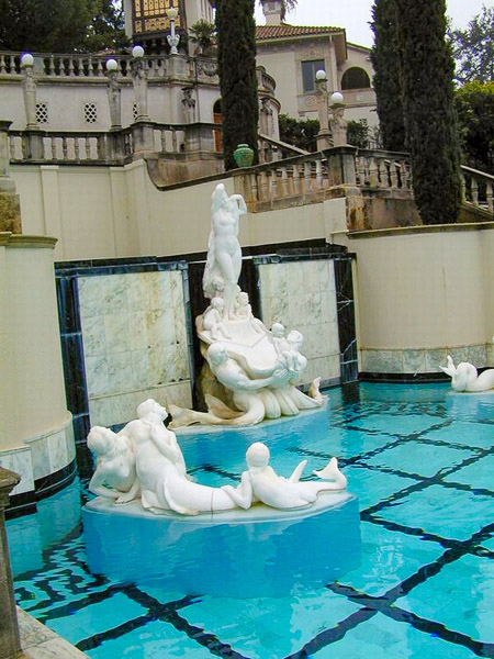 Hearst Castle at Christmas, Neptune Pool