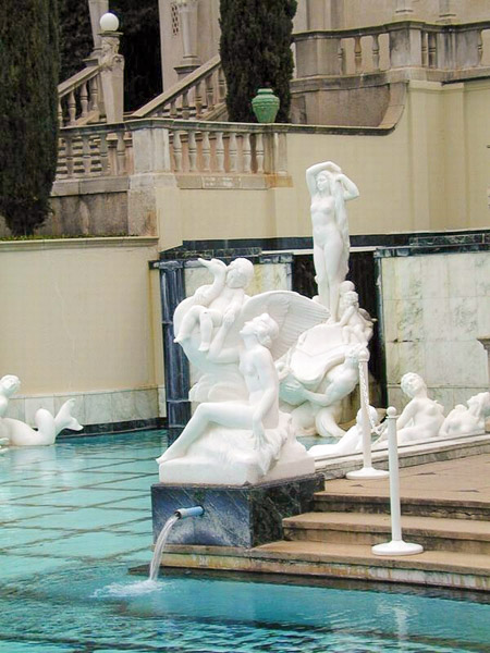 Hearst Castle at Christmas, Neptune Pool