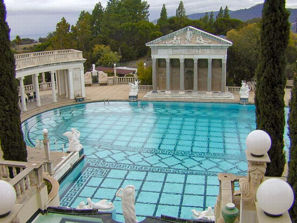 Hearst Castle at Christmas, Neptune Pool