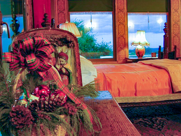 Hearst Castle at Christmas