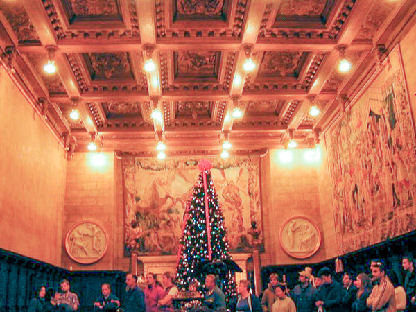 Hearst Castle at Christmas
