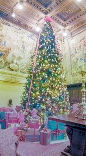 Hearst Castle at Christmas