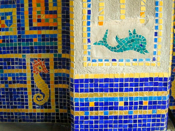 Hearst Castle at Christmas, Roman Pool