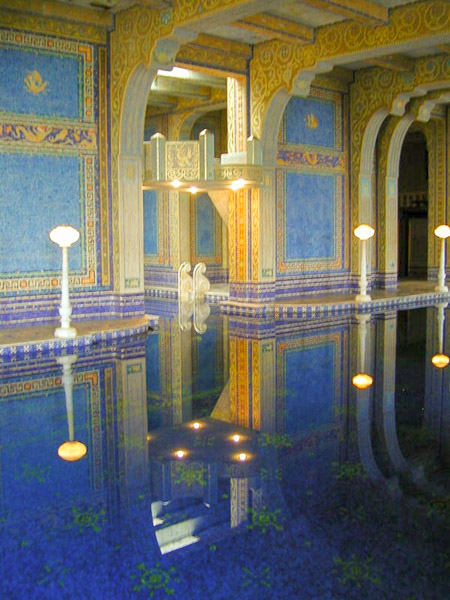 Hearst Castle at Christmas, Roman Pool