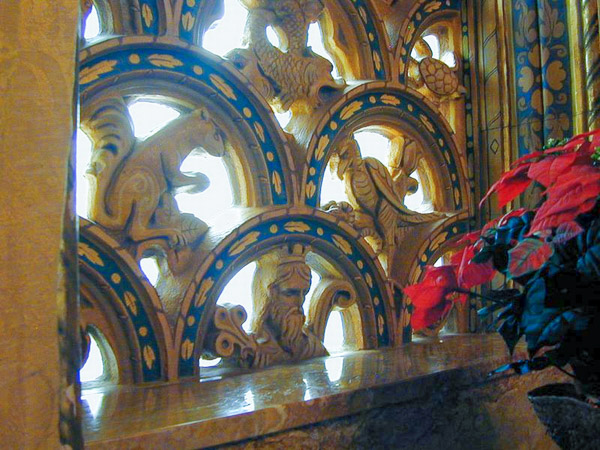 Hearst Castle at Christmas