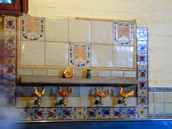 Hearst Castle at Christmas, kitchen