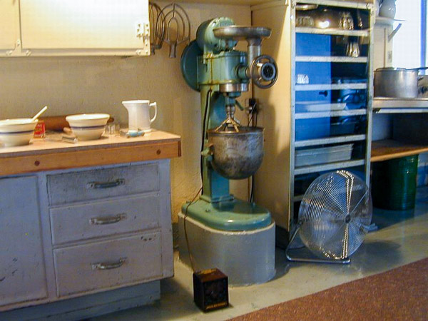Hearst Castle at Christmas, kitchen