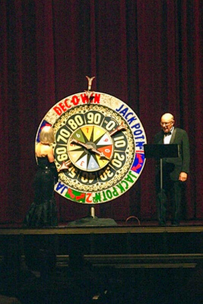 Paramount Theater showing 20,000 Leagues Under the Sea, Dec-o-win wheel.