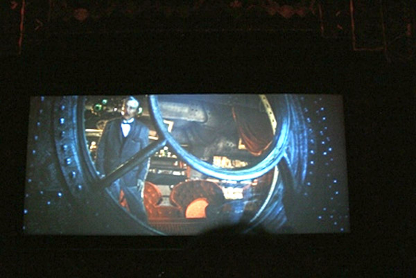 Paramount Theater showing 20,000 Leagues Under the Sea