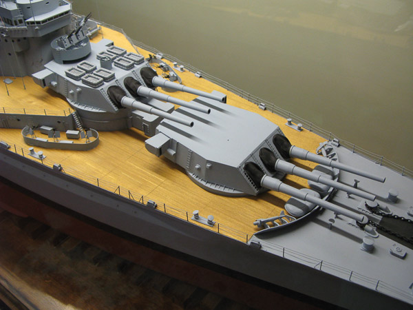 USS Alabama Battleship Memorial Park, model