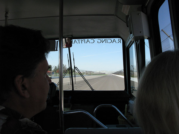 Indianapolis Motor Speedway, bus tour of the track