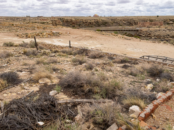 Two Guns ghost town and Diablo Canyon, Two Guns, AZ