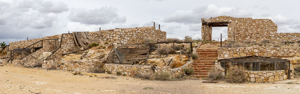 Two Guns ghost town and Diablo Canyon, Two Guns, AZ