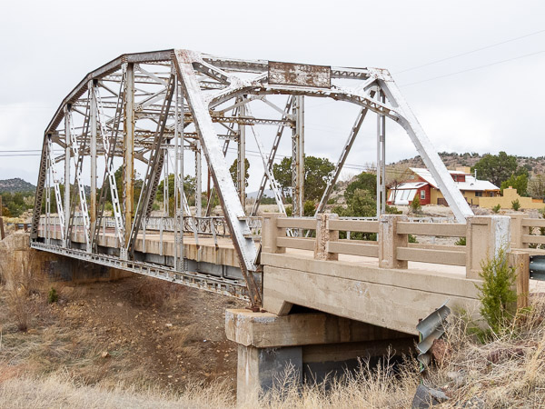 Walnut Creek bridge in Winona, AZ