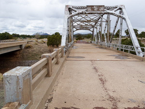 Walnut Creek bridge in Winona, AZ