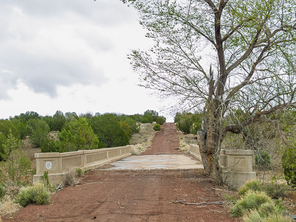 Walnut Creek bridge in Winnona, AZ
