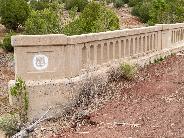 Walnut Creek bridge in Winnona, AZ