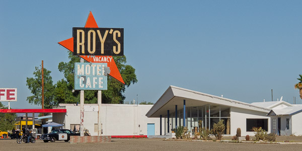 Roy's Cafe in Amboy, CA