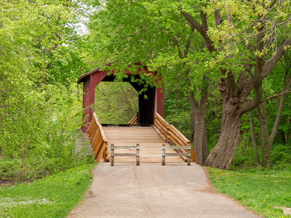 Sugar Creek covvered bridge, Chatham, IL