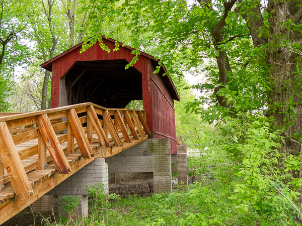 Sugar Creek covvered bridge, Chatham, IL