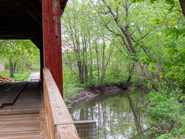 Sugar Creek covvered bridge, Chatham, IL