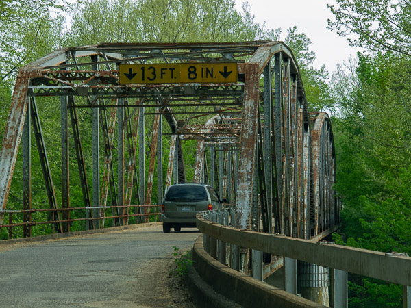 Bridge at Devils Elbow, MO crossing the Big Piney River