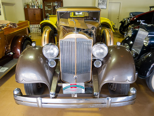 Eagle (D-X) Service Station, Afton, OK. Housing a collection or Route 66 memoribillia and Packard cars.