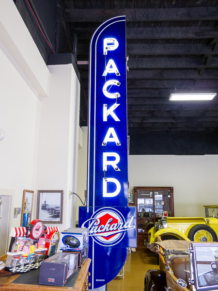 Eagle (D-X) Service Station, Afton, OK. Housing a collection or Route 66 memoribillia and Packard cars.