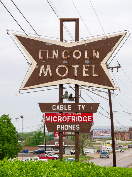Lincoln Motel in Chandler, OK