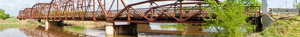 Lake Overholser Bridge in Oklahoma City, OK