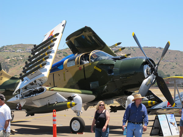 Gillespie Airshow, Douglas A1-E Skyraider
