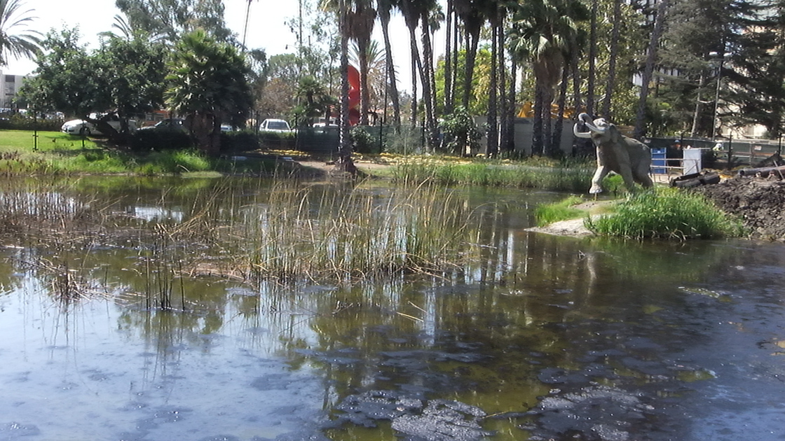 La Brea Tar Pits and Cinerama Dome, Los Angeles, California - August 12, 2012