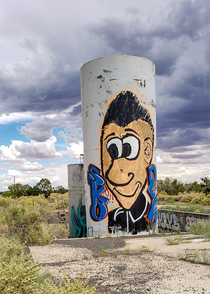 Abandoned Twin Arrows trading post
