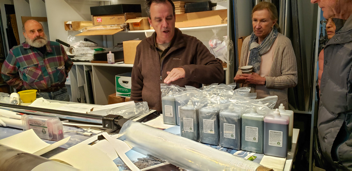 B&W Printing Workshop, San Jose, CA, Jan 2020