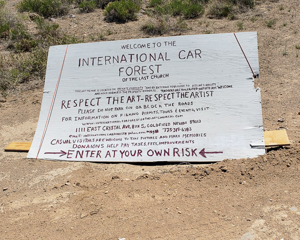 International Car Forest of the Last Church